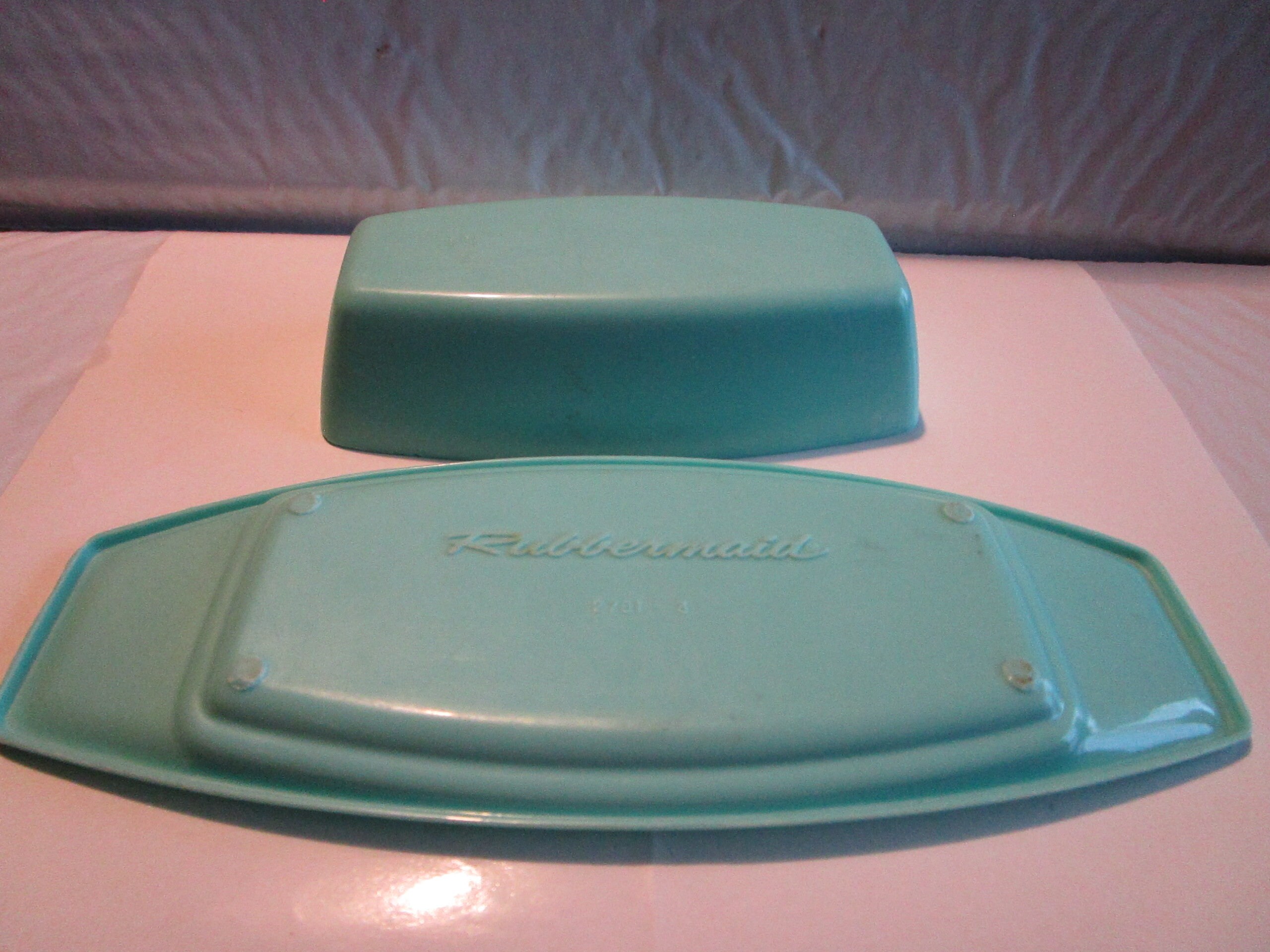 Vintage Rubbermaid Butter Dish 2791 with Cover 2792 Etsy