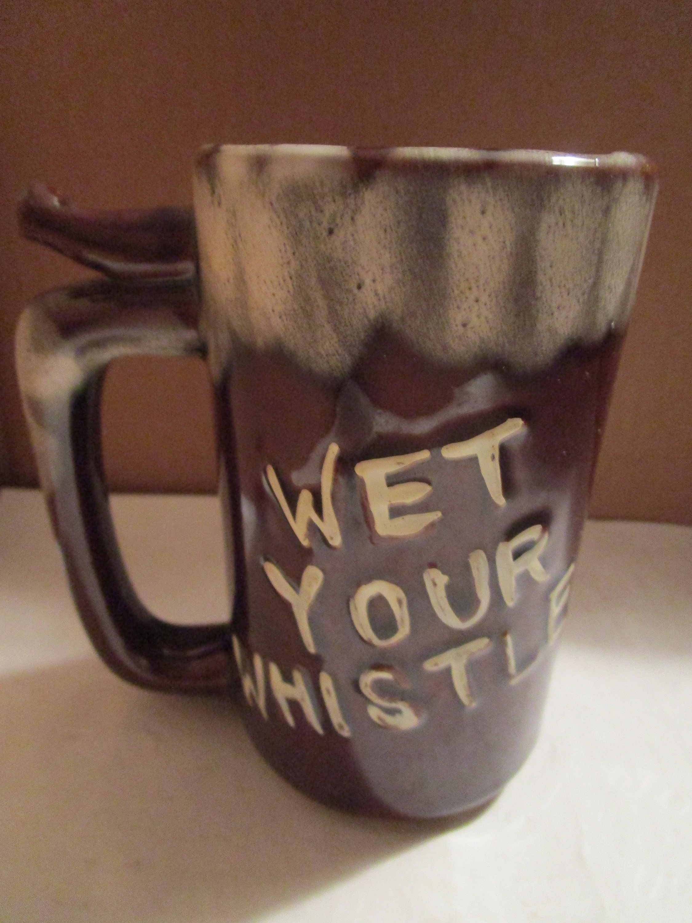 Vintage wet Your Whistle Novelty Beer Mug Etsy