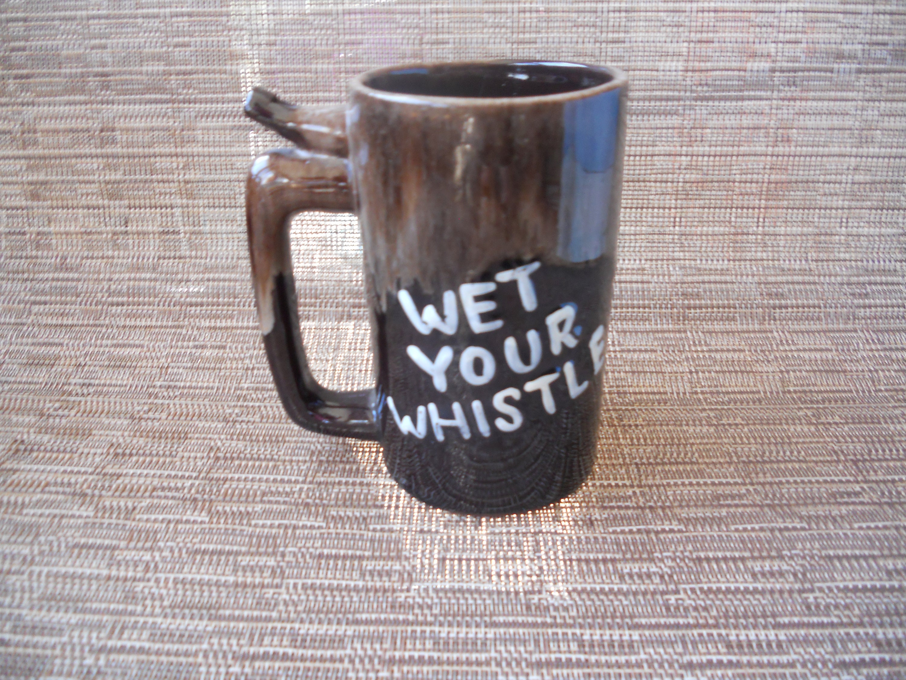Vintage Wet Your Whistle Novelty Beer Mug Etsy