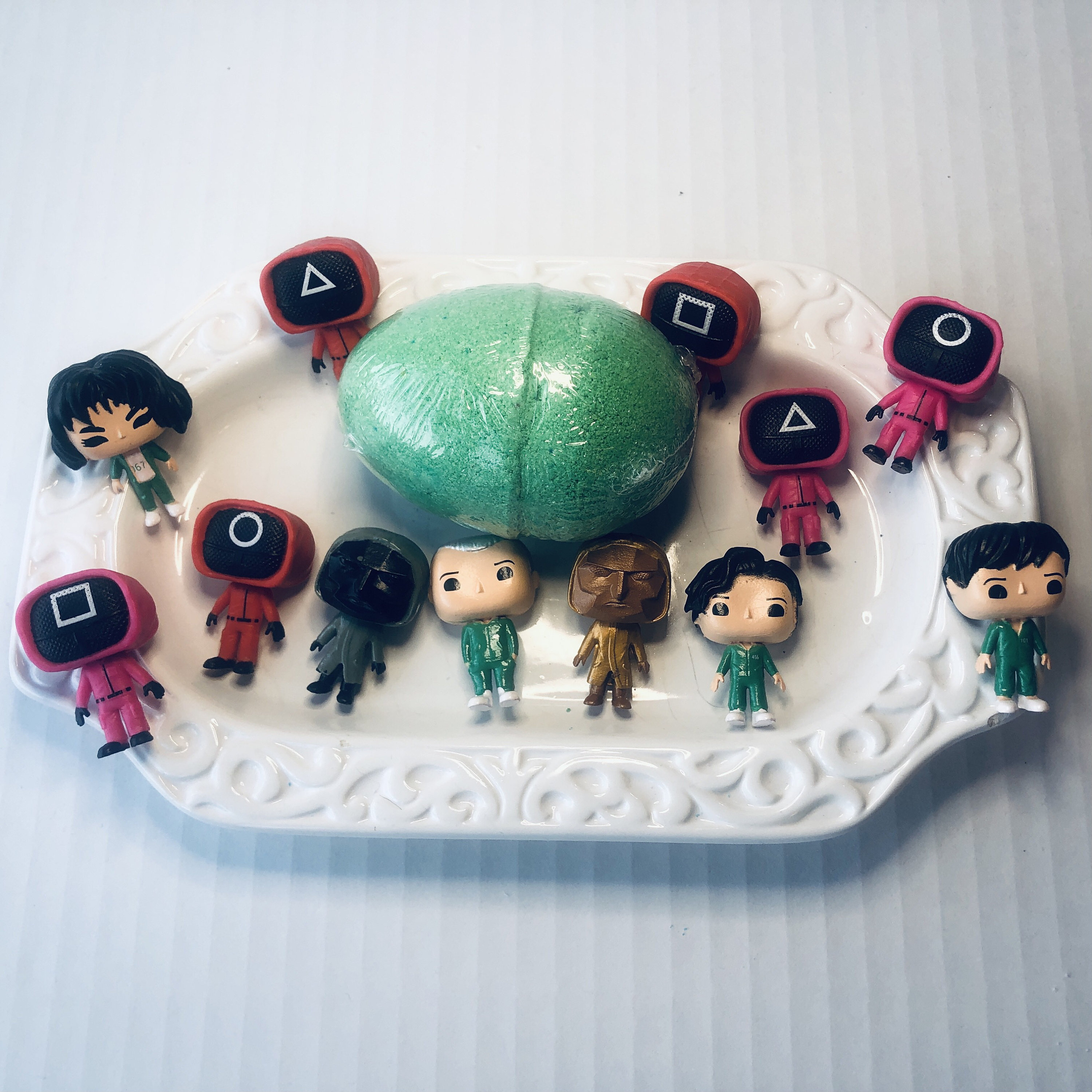 Squid Game Bath Bomb Squid Game Figures Squid Game Gift - Etsy Australia