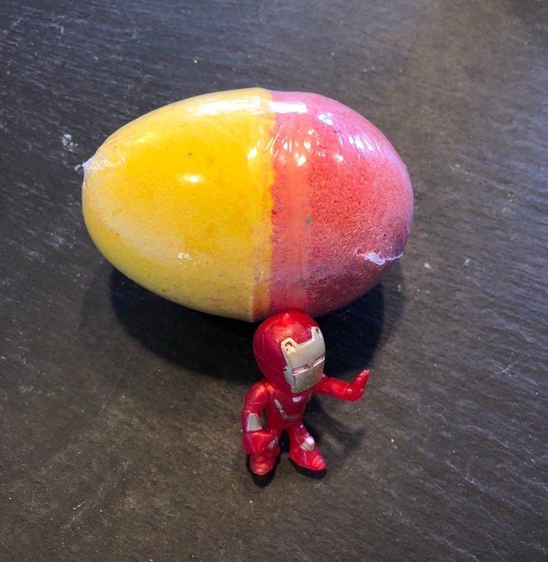 Iron Man Bath Bomb Avengers Marvel Ironman Superhero Etsy