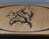 Tribal Wolf Concealment Box