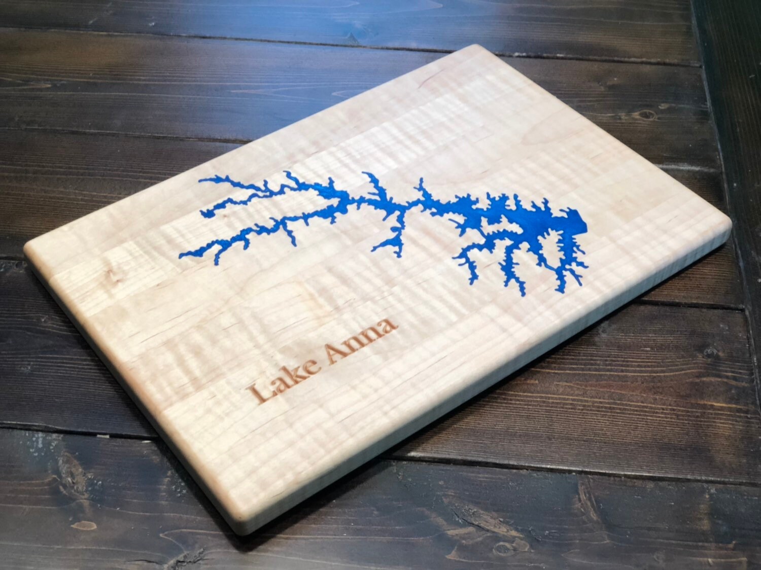 Cutting Board with Epoxy Inlay Etsy
