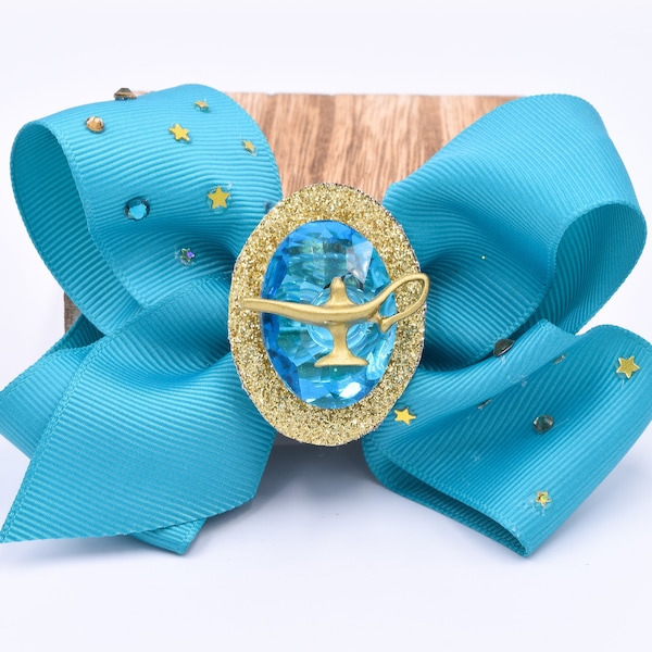 Princess Jasmine Bow Hair Clip