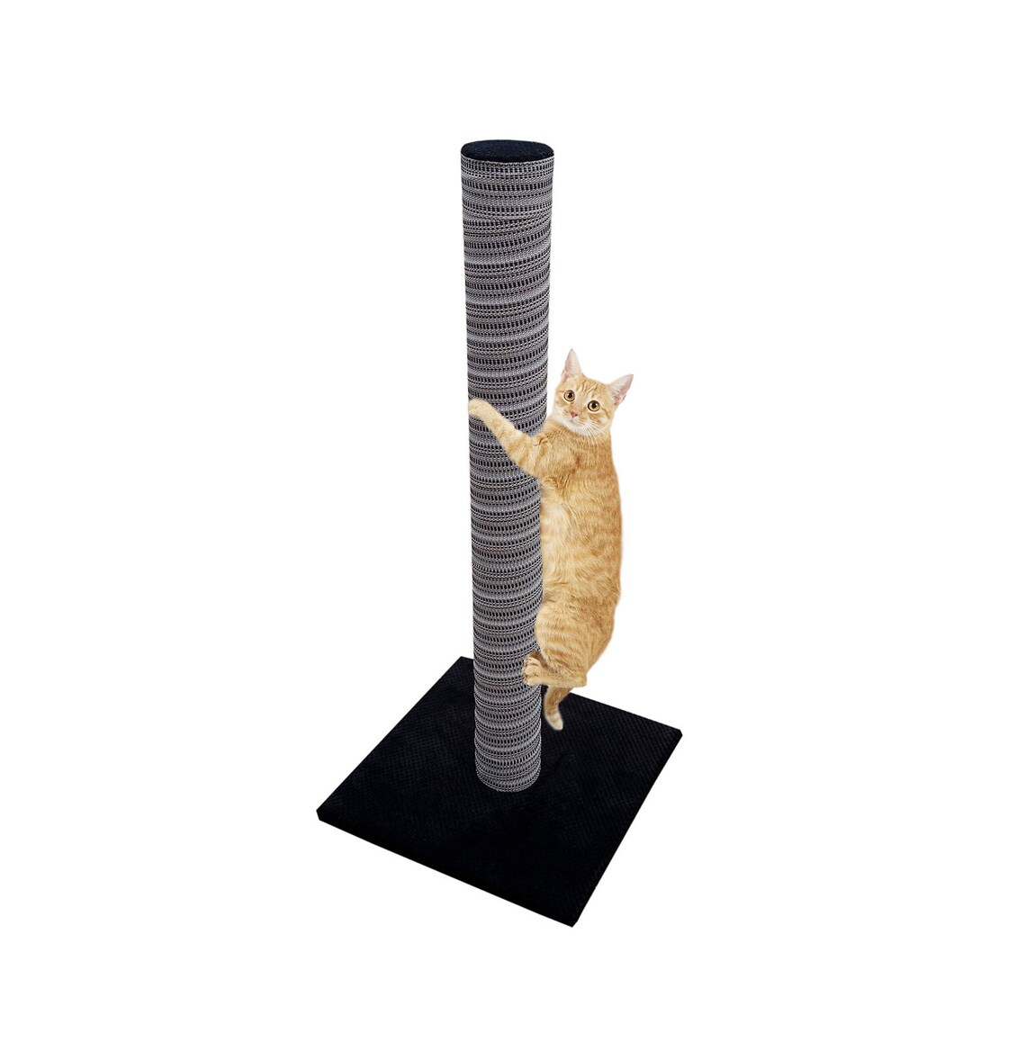 Large 90cm Black Handmade Cat Scratching Pole Activity Etsy