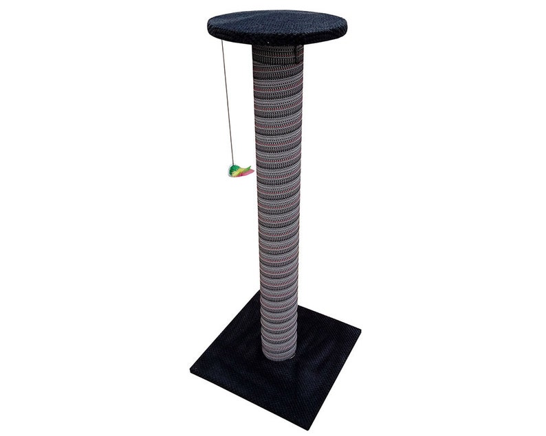 100cm Black Giant Cat Scratching Post Extra Large Tall Etsy