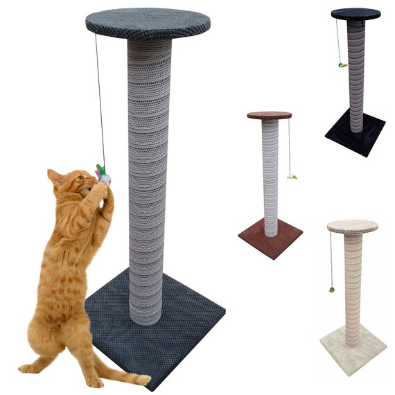 black scratching post