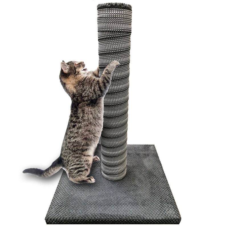 handmade cat scratching post