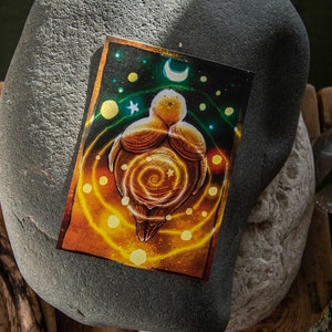 Cartão Postal Gaia Terra Mãe Fertilidade Deusa