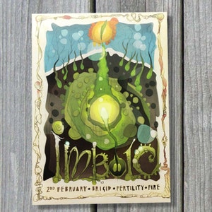 Imbolc Postkarte