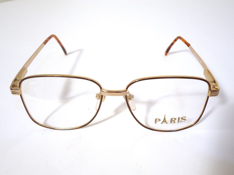 Paris Eyewear Designer Eyeglasses Eyeglass Frames 18K Gold Etsy