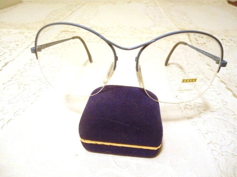 Zeiss Designer Eyeglasses Eyeglass Frames Blue Large 5315 130 Etsy