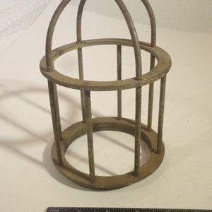 Vintage Metal Light Bulb Cage Guard Steam Punk Material