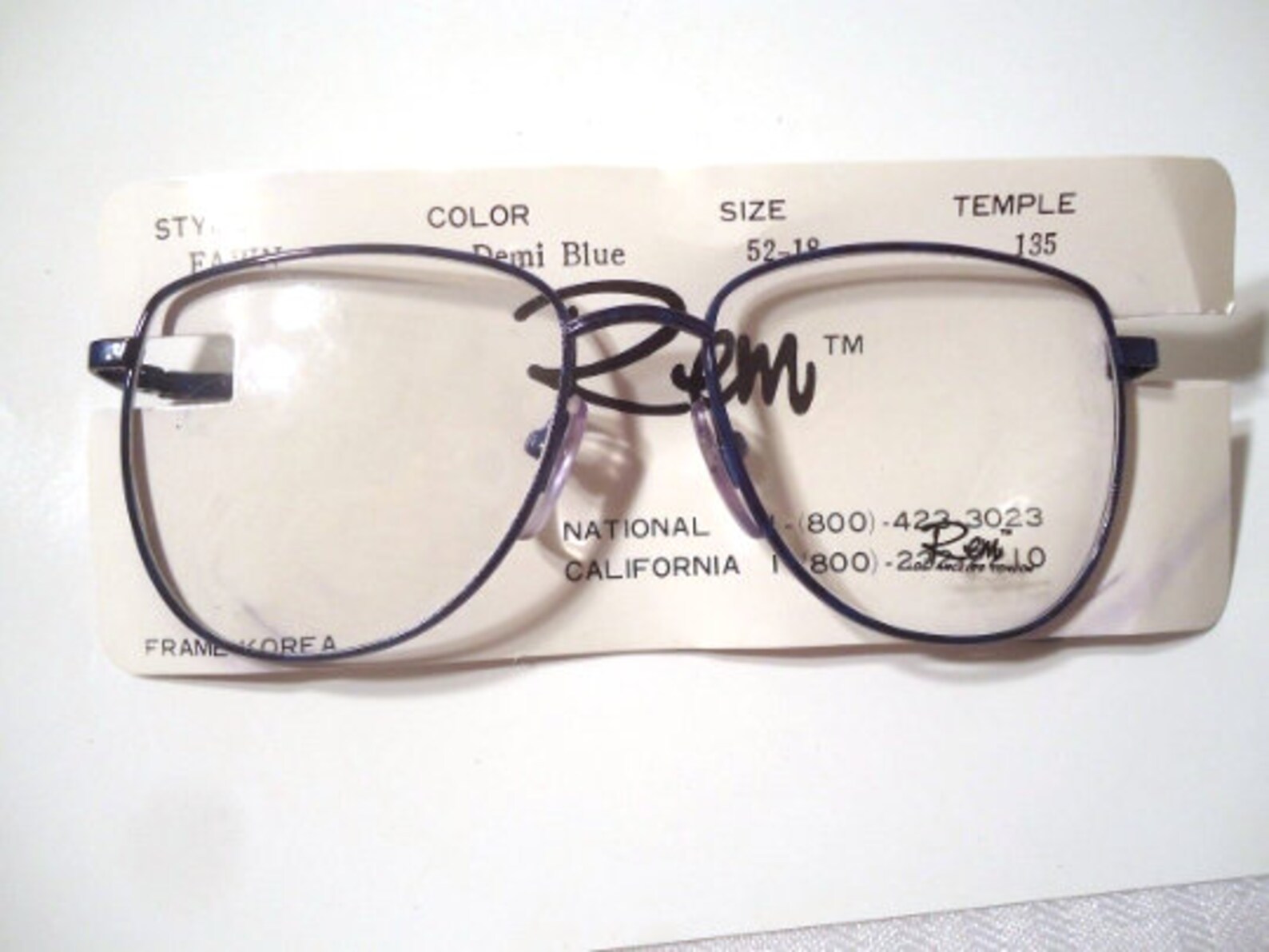 REM Eyewear Oversized Large Eyeglass Frames Eyeglasses Fawn Etsy