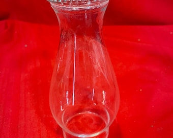 Chimenea para lámpara de aceite con forma de labio y cuentas vintage C13