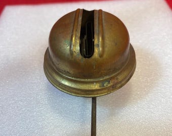 Antique Brass Oil Lamp Burner B52