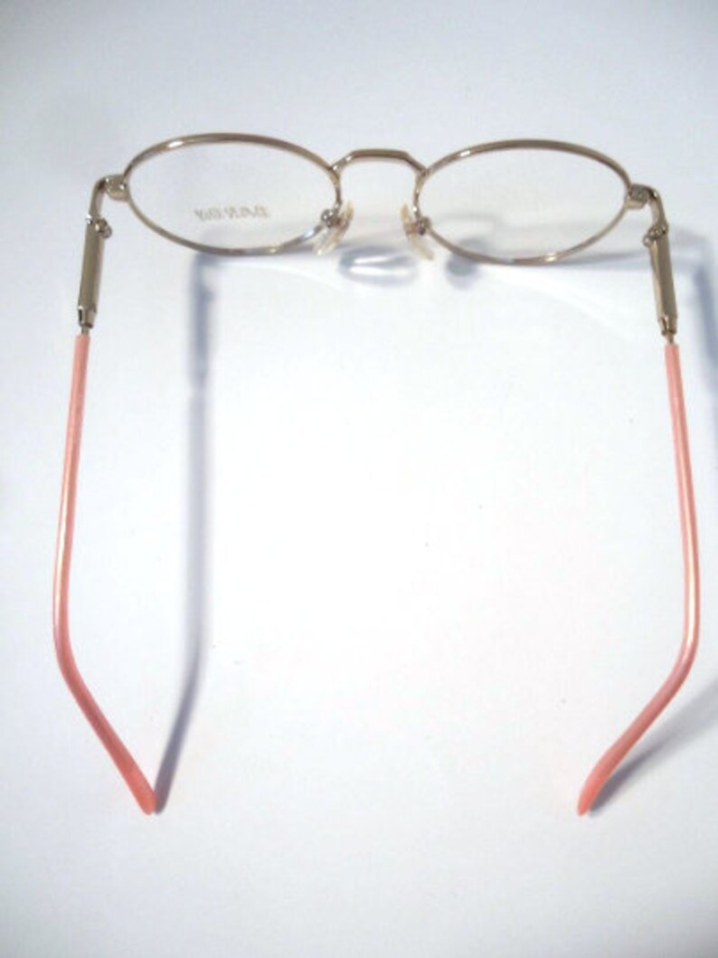 Baron Eyeglass Frames Gafas Rosa Vintage Retro 4618 135 Lote Etsy España