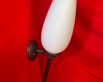 Vintage Torchiere Abgewinkelte Wandleuchte