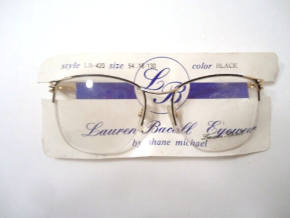 Gorgeous Plastic Vintage NOS Eyeglass Frame Multi-Color Pink Charmant 54-16