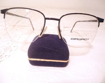 Vintage Girard 4426 Lt Brown 52/20 Unisex Combo P3 Eyeglass Frame New Old Stock 
