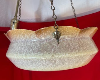 Vintage art nouveau hanglamp hanglamp jaren 20 en 30 14" mooi!