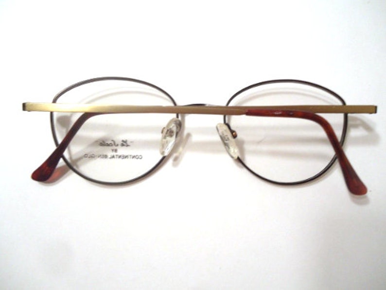 La Scala Designer Eyeglass Frames Eyeglasses 970 Antique Gold - Etsy