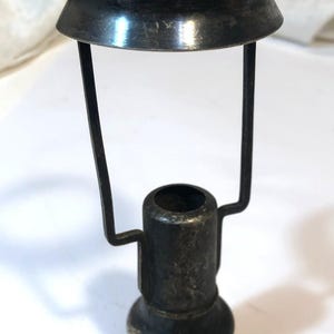 Antique Candle Shade Oil Lamp Cover Nickel