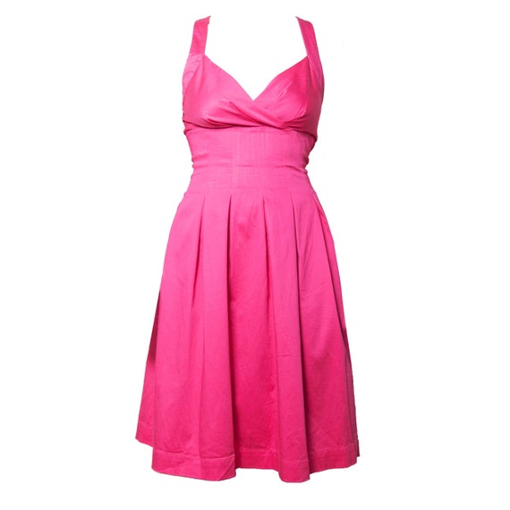 calvin klein fuchsia dress