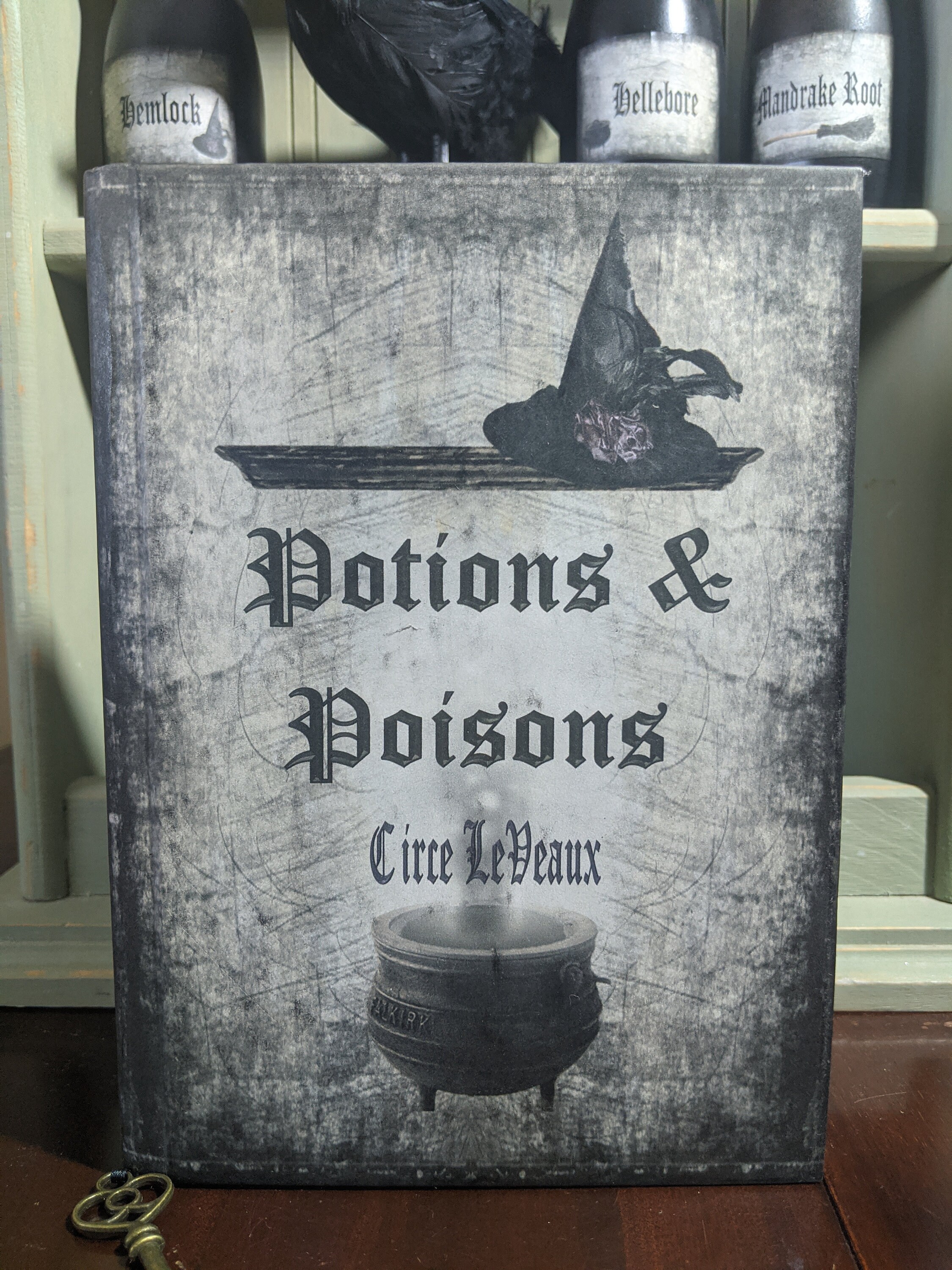 Potions And Poisons Prop Book with Optional Potions Etsy
