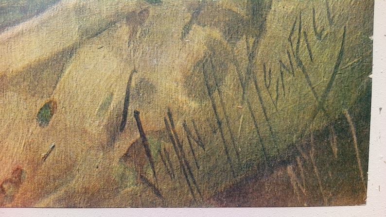 John H Henpill lithograph Who/'ll Buy My Flowers?