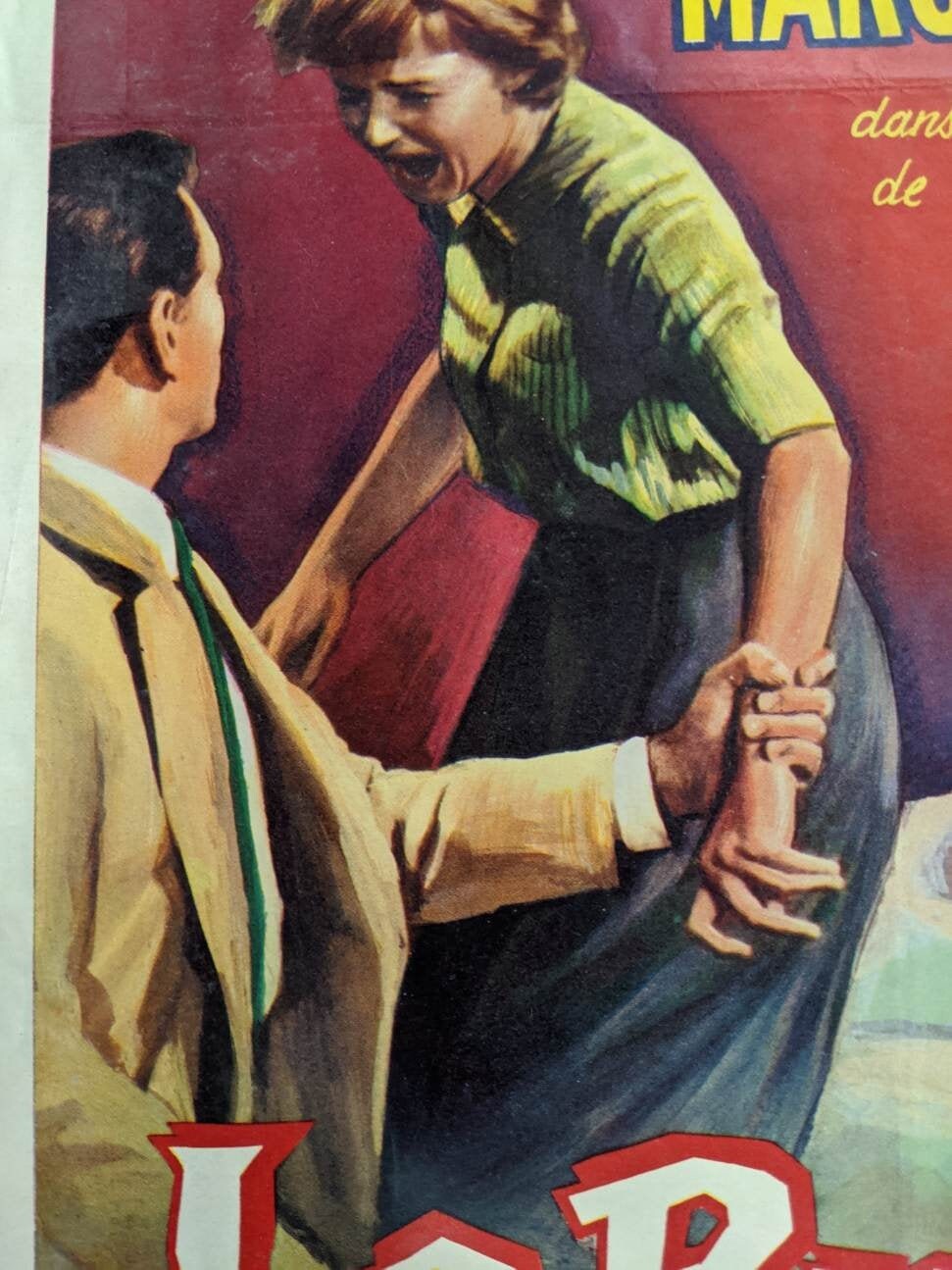 The Sound and the Fury, Le Bruit et la Fureur, Het Rumeor ende Razernij - Belgian movie poster