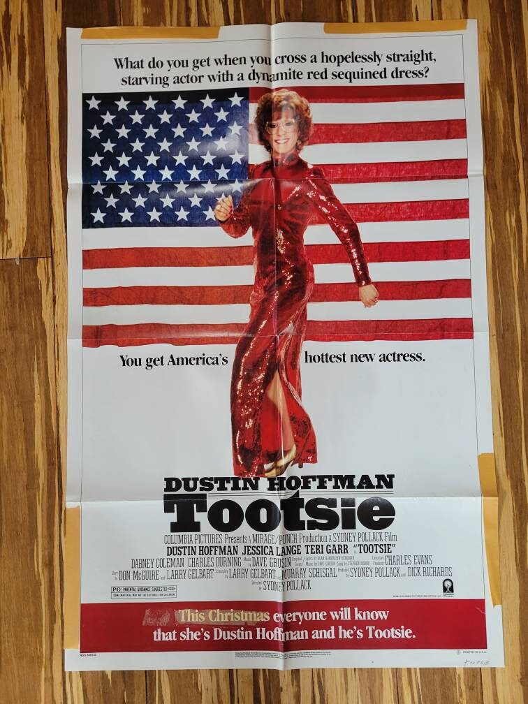 Tootsie - Original One-sheet Film Poster, Columbia Pictures - Etsy