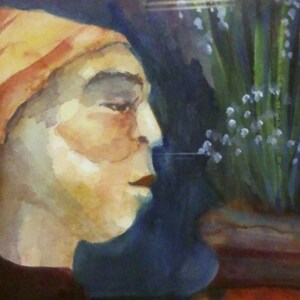 Dorothy&#39;s Big Day -watercolor on paper, Ross