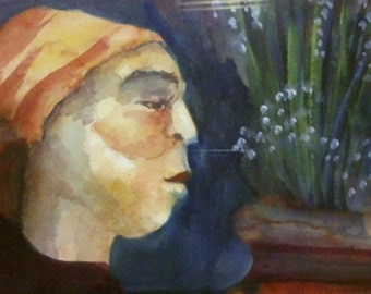 El gran día de Dorothy - acuarela sobre papel, Ross