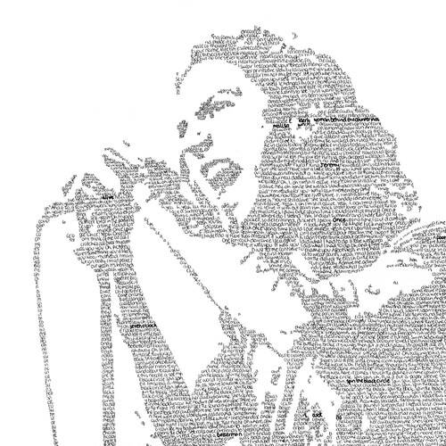 Eddie Vedder &lsquo;black&rsquo; Lyric Art | Etsy