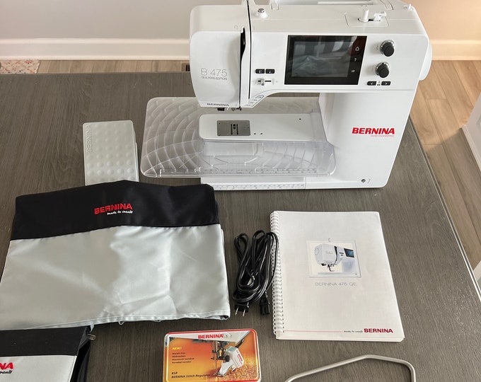 Bernina B 570QE Sewing, Quilting With Dual Feed and Stitch Regulator Etsy