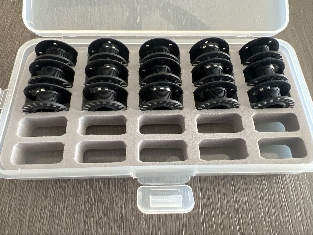 thumbnail image 2 of 1 Pair Bobbin Boxes For BERNINA'S New 7 And 8 Series Jumbo 2 of 13