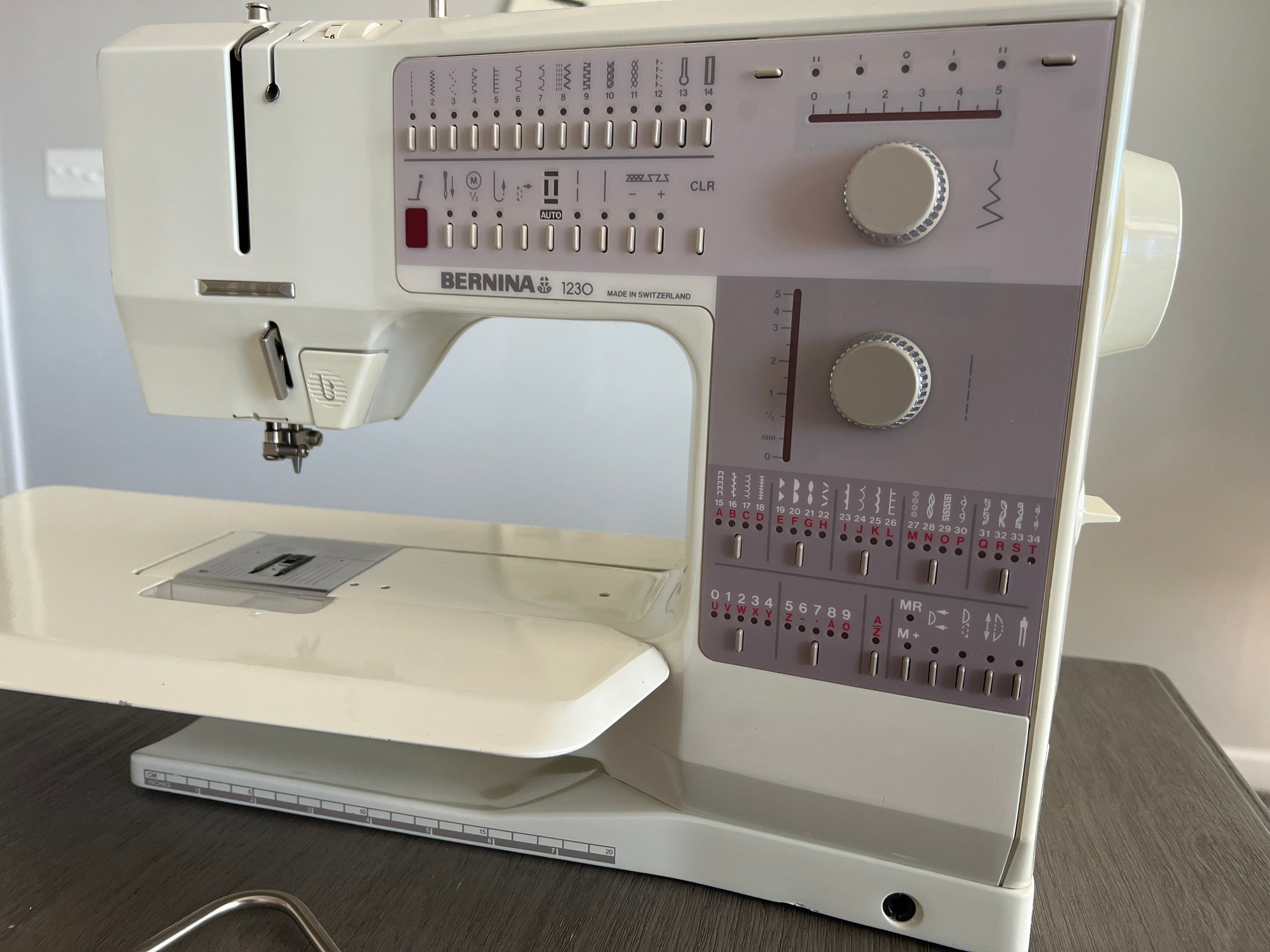 Bernina 1230 Sewing Machine With Walking Foot Etsy