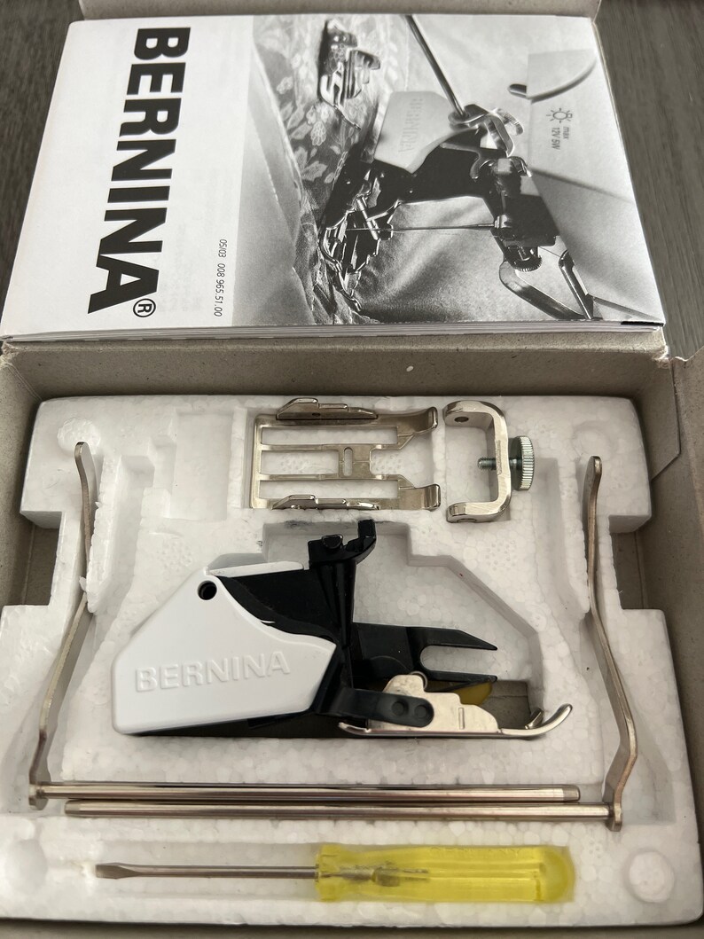 Bernina Two Sole Walking Foot With Seam Guides Etsy