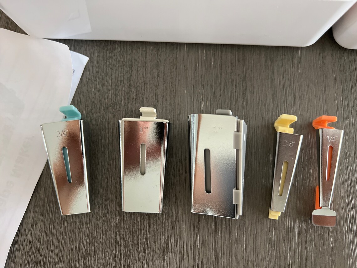 Simplicity Bias Tape Maker Machine Model 881925 With 5 Tips Etsy