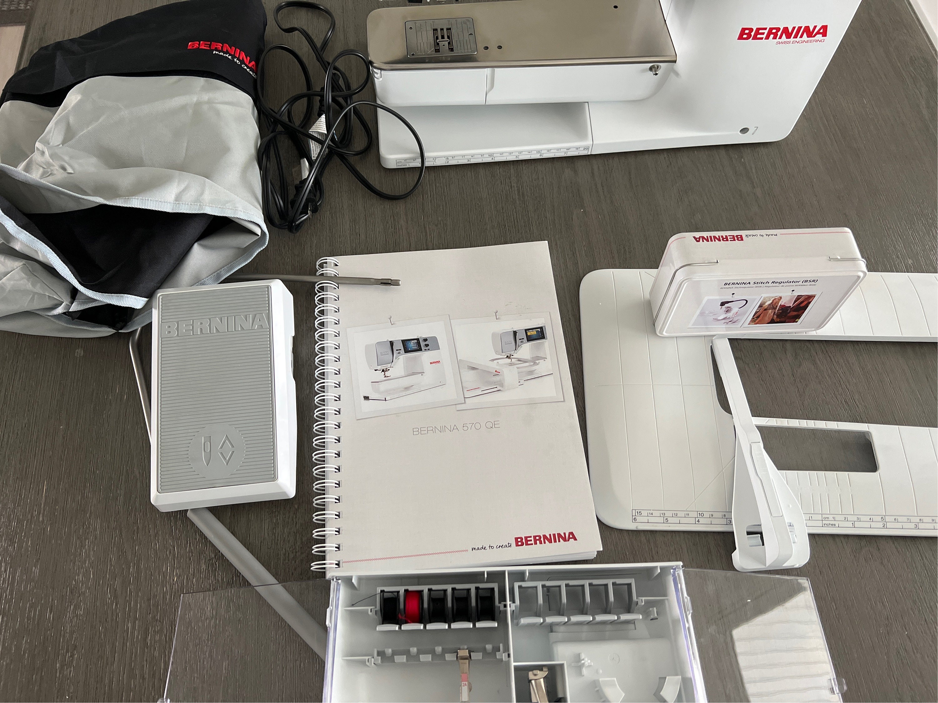 Bernina B 570QE Sewing Quilting With Dual Feed and Stitch Etsy