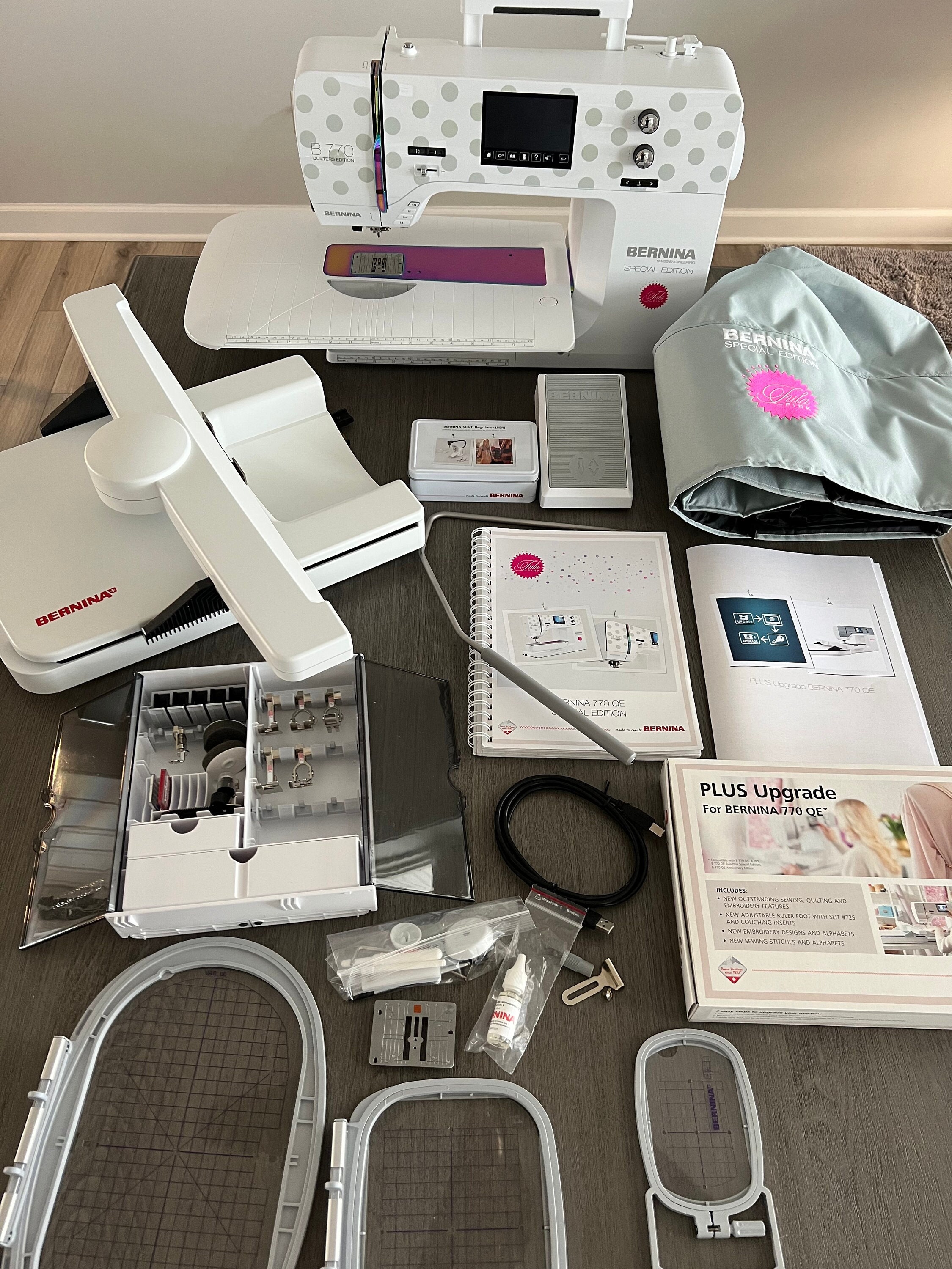 Bernina 770QE Plus Tula Pink Special Edition Sewing Quilting Etsy
