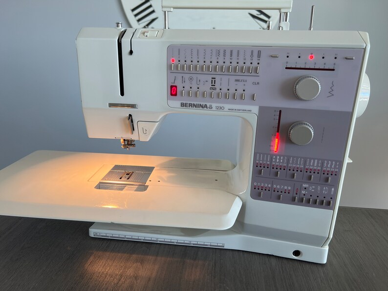 Bernina 1230 Sewing Machine With Walking Foot Etsy