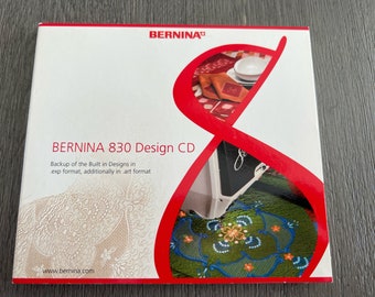 Bernina 830 Embroidery Design CD
