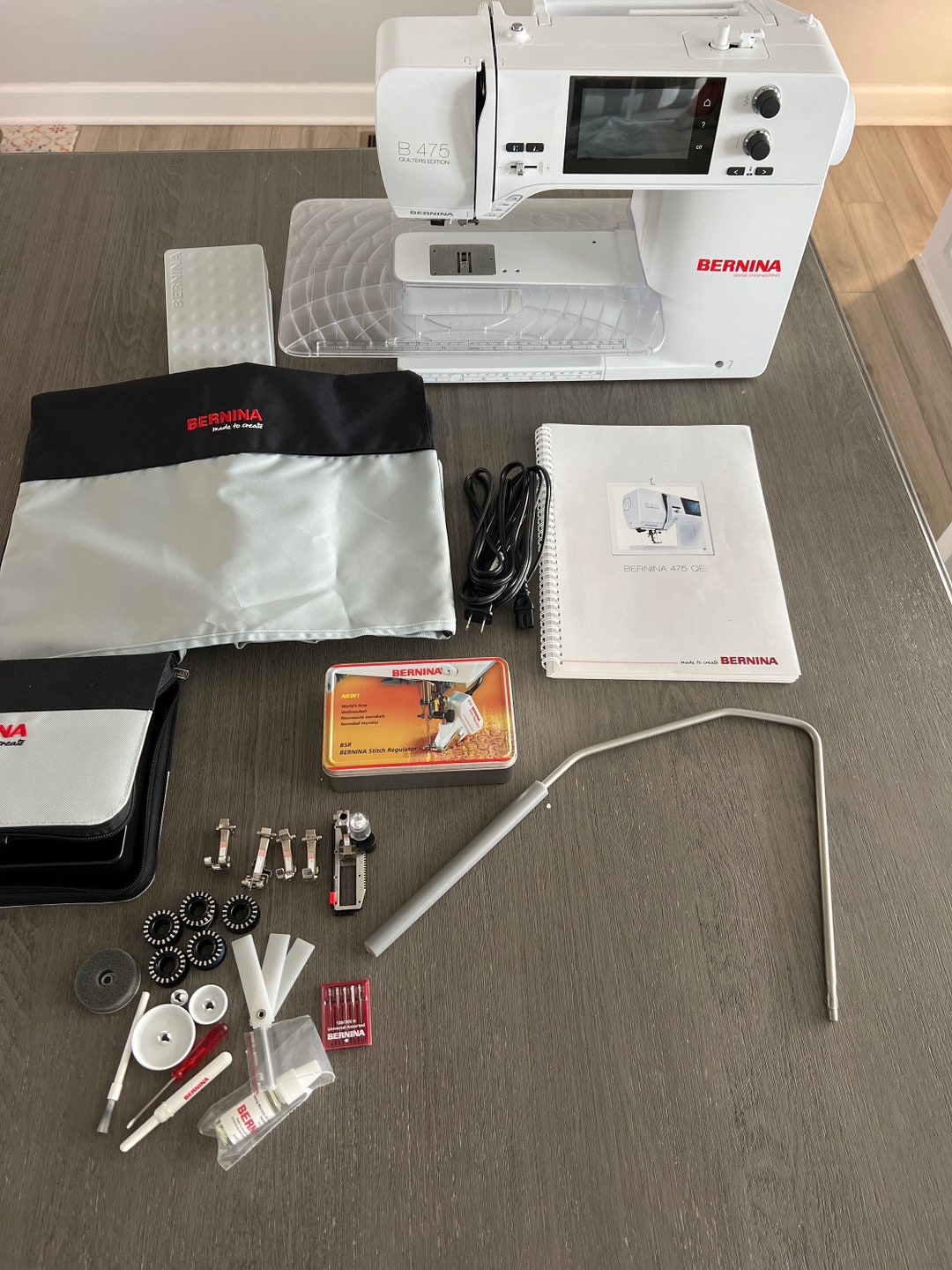 Bernina B 475 QE Sewing and Quilting Machine With Stitch Regulator BSR Etsy