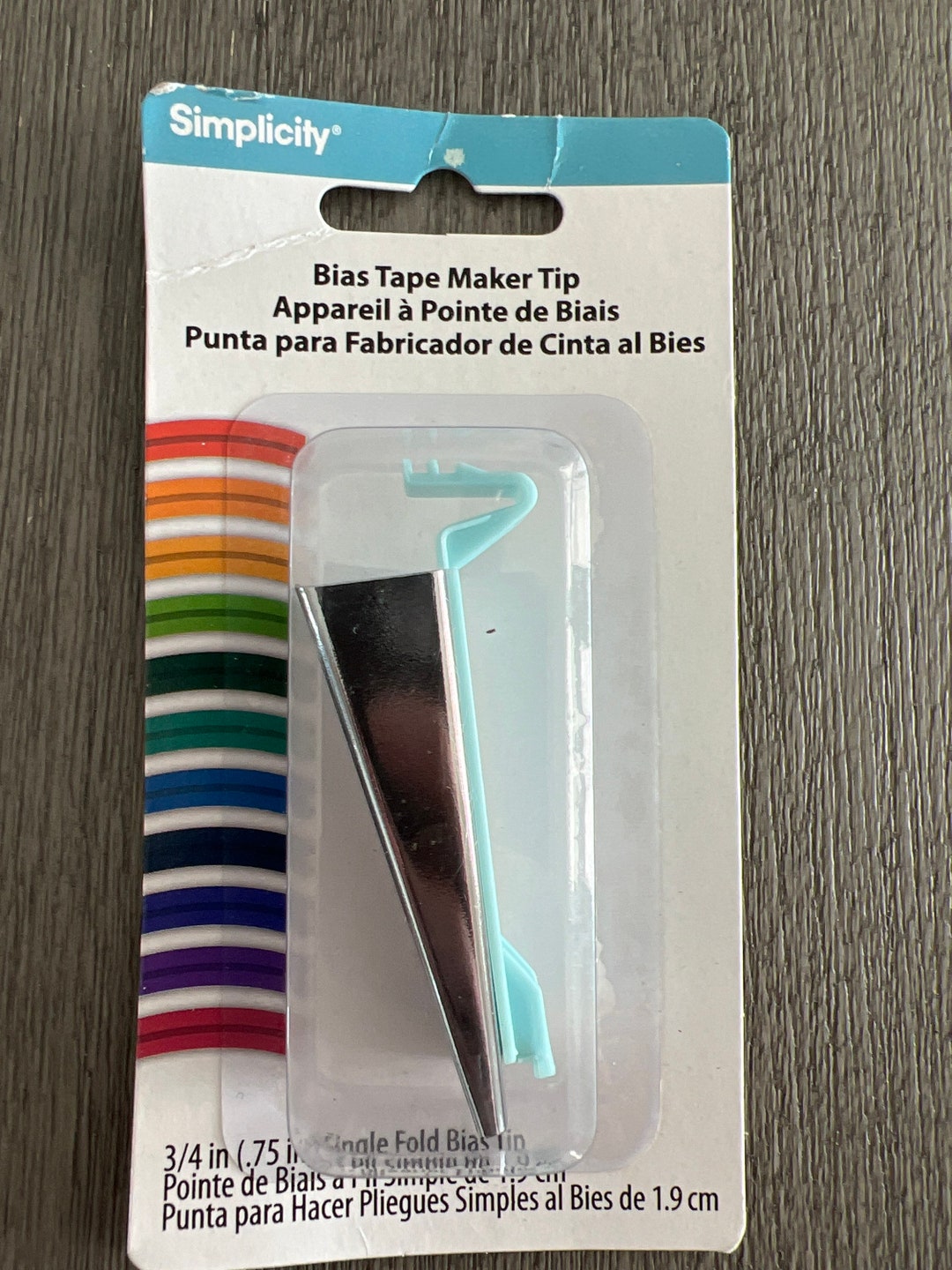 Simplicity Bias Tape Maker 3/4 Tip, for Use With Simplicity Bias Tape