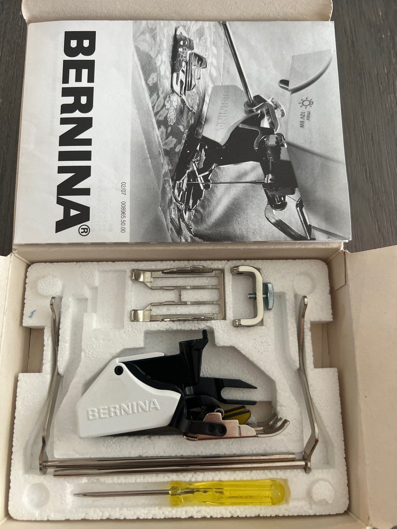 Bernina Two Sole Walking Foot for Older Machines Etsy