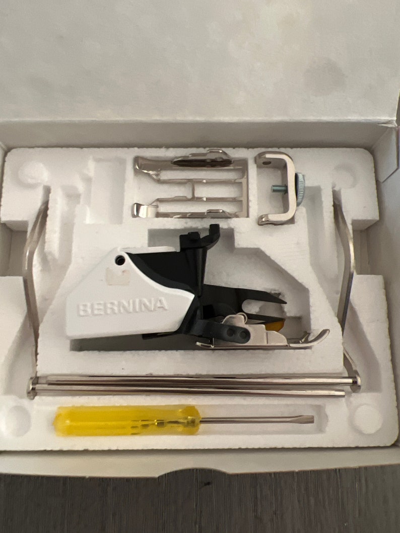 Bernina Two Sole Walking Foot With Seam Guides Etsy
