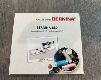 Bernina 880 Sewing Machine Instructional DVD