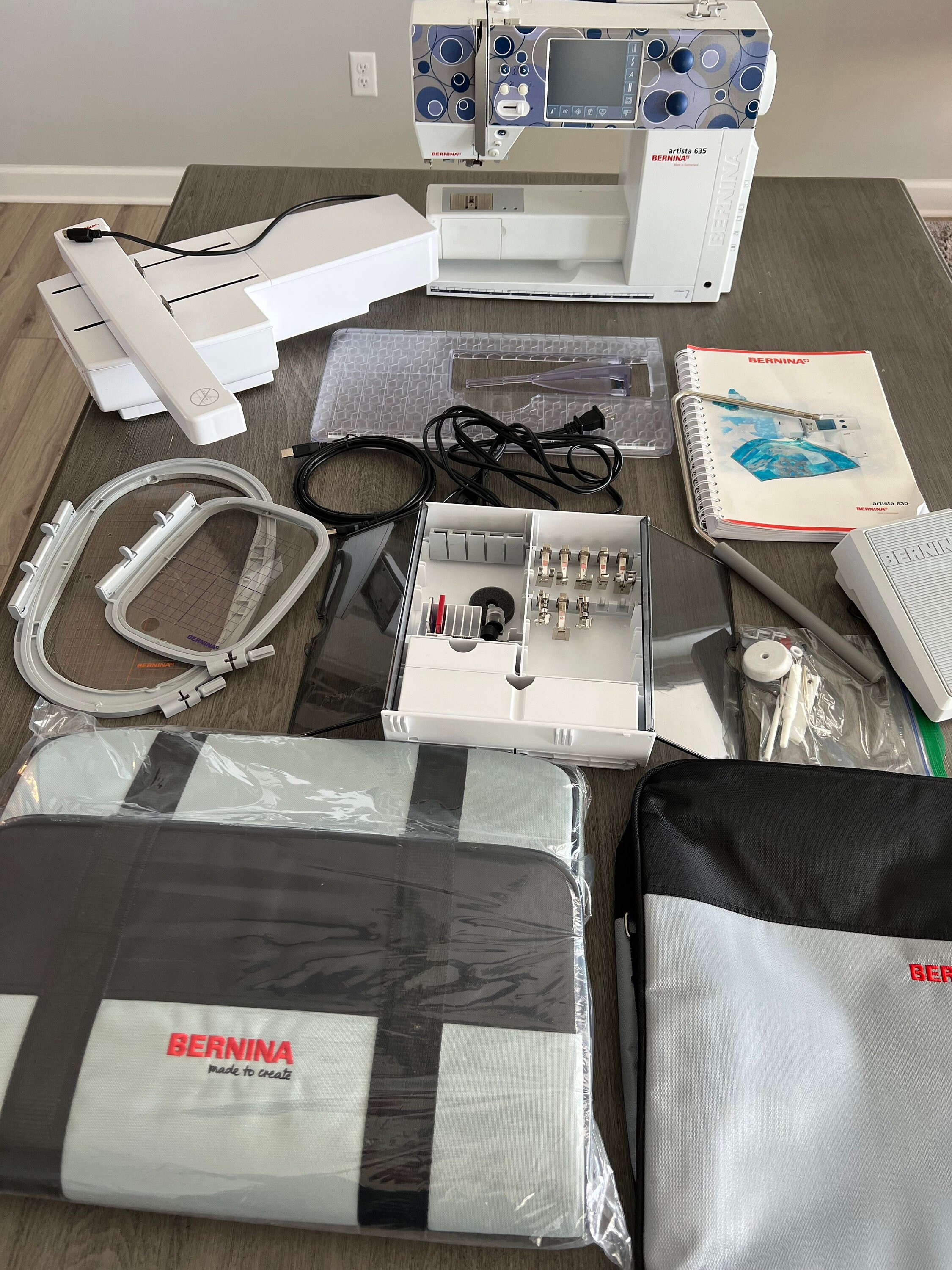 Bernina 635 Sewing and Embroidery Machine Etsy